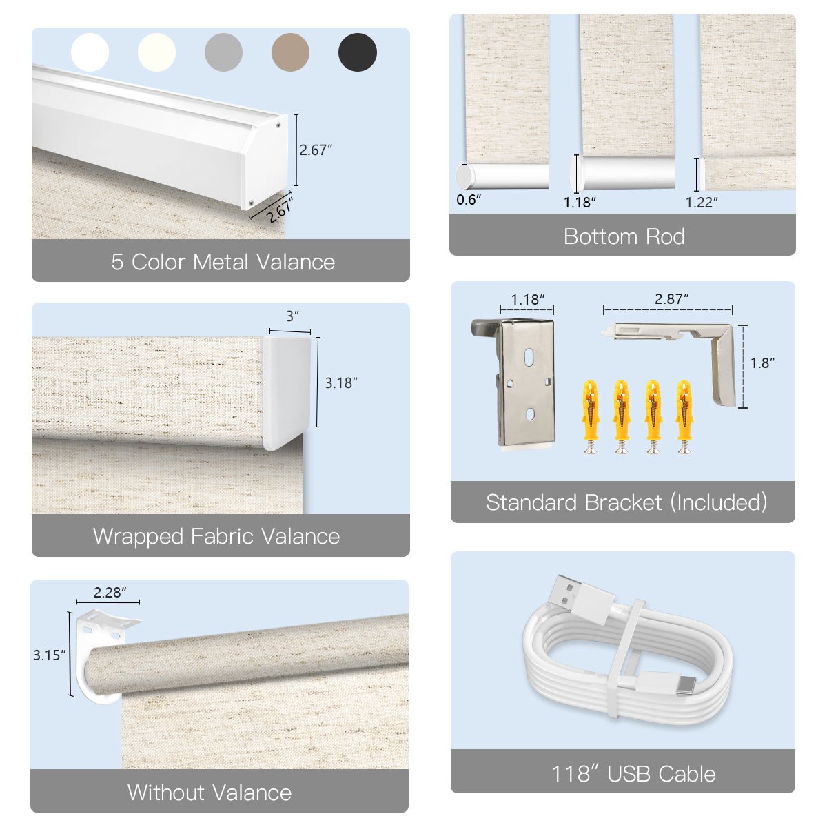 Motorized Blackout Roller Shade - Tokblind official