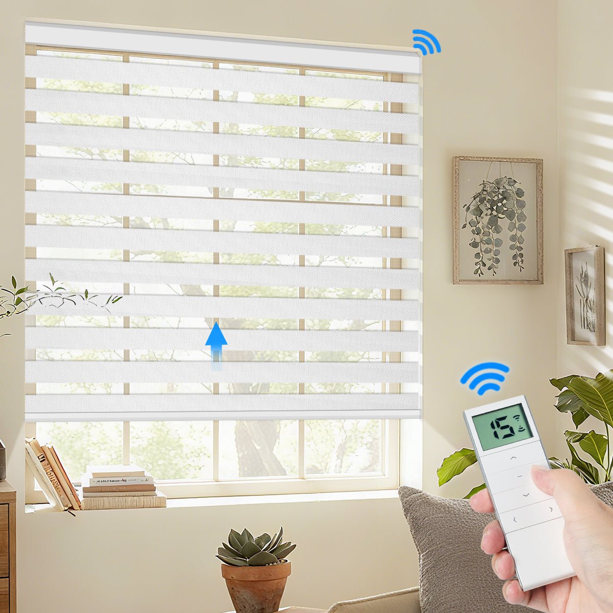 Smart Motorized Zebra Blinds – Tokblind