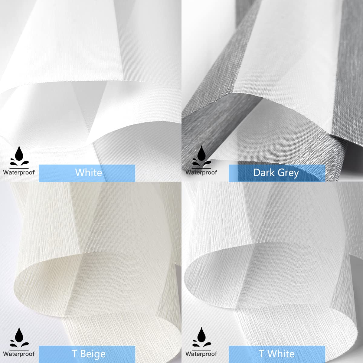 Zebra Shade Fabric Samples - Tokblind official