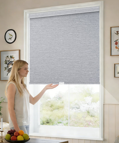 Manually Controlled Blackout Roller Shade - Cordless