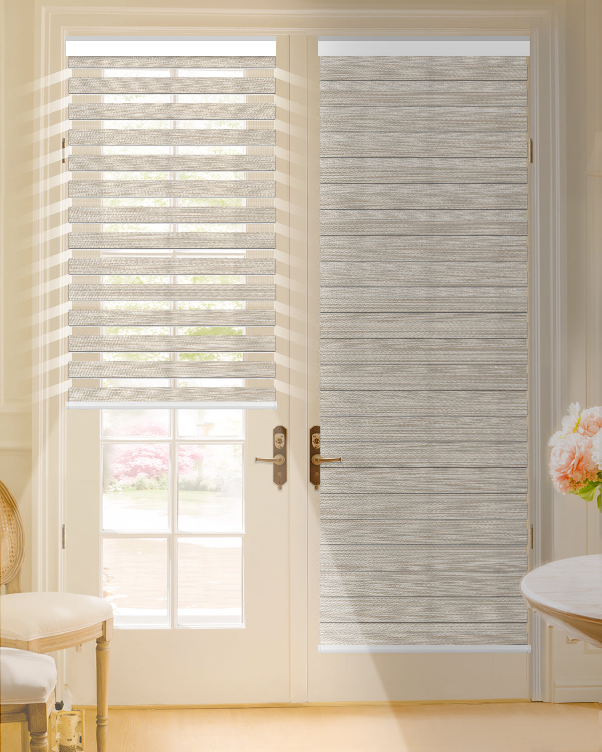 Smart Motorized Zebra Blinds