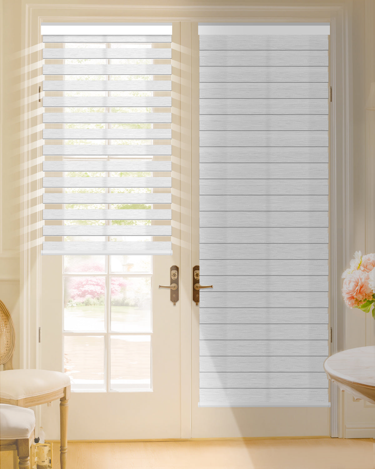 Smart Motorized Zebra Blinds