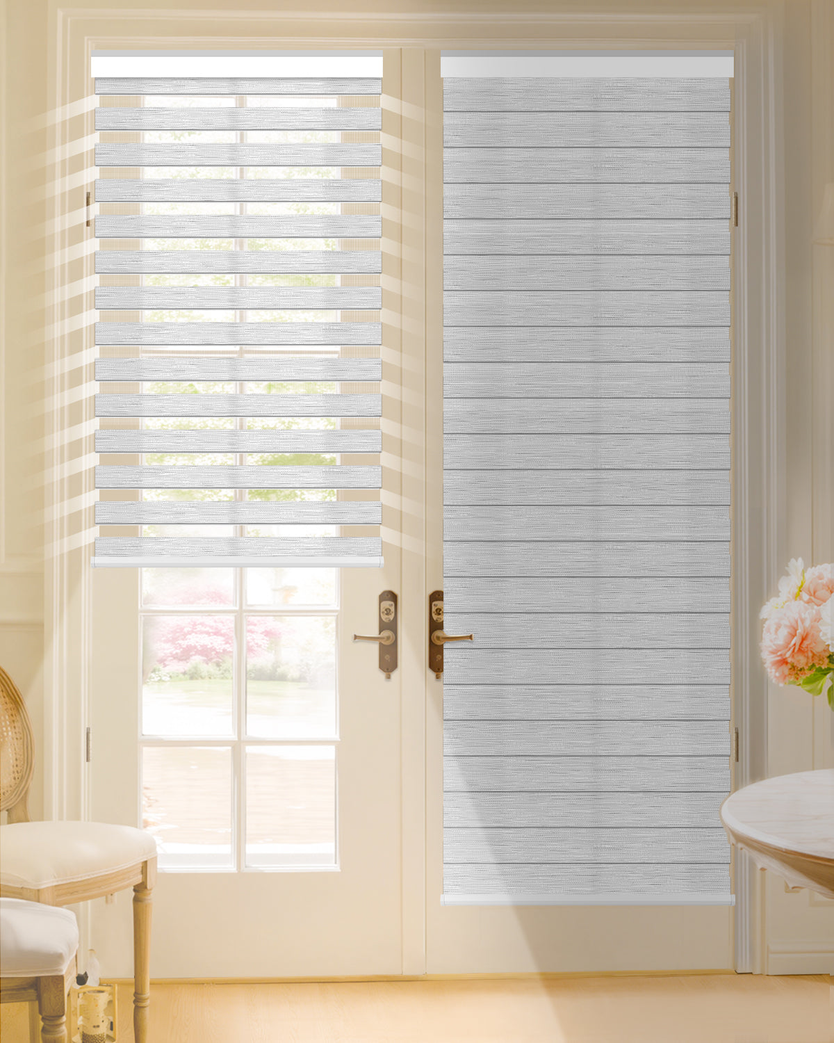Smart Motorized Zebra Blinds