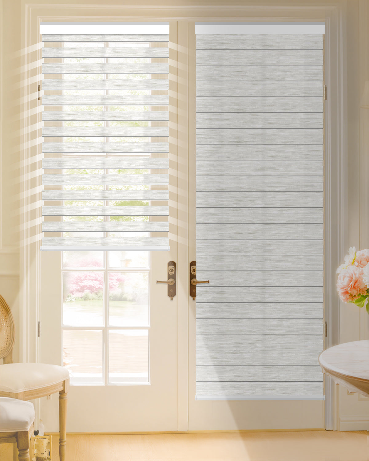 Smart Motorized Zebra Blinds