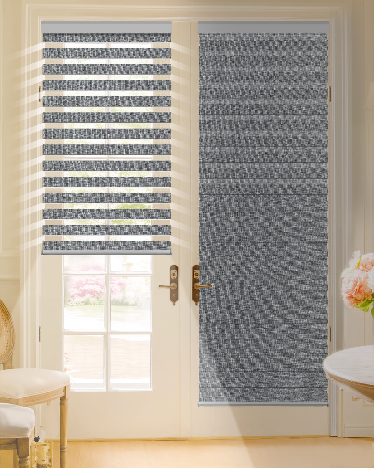 Smart Motorized Zebra Blinds