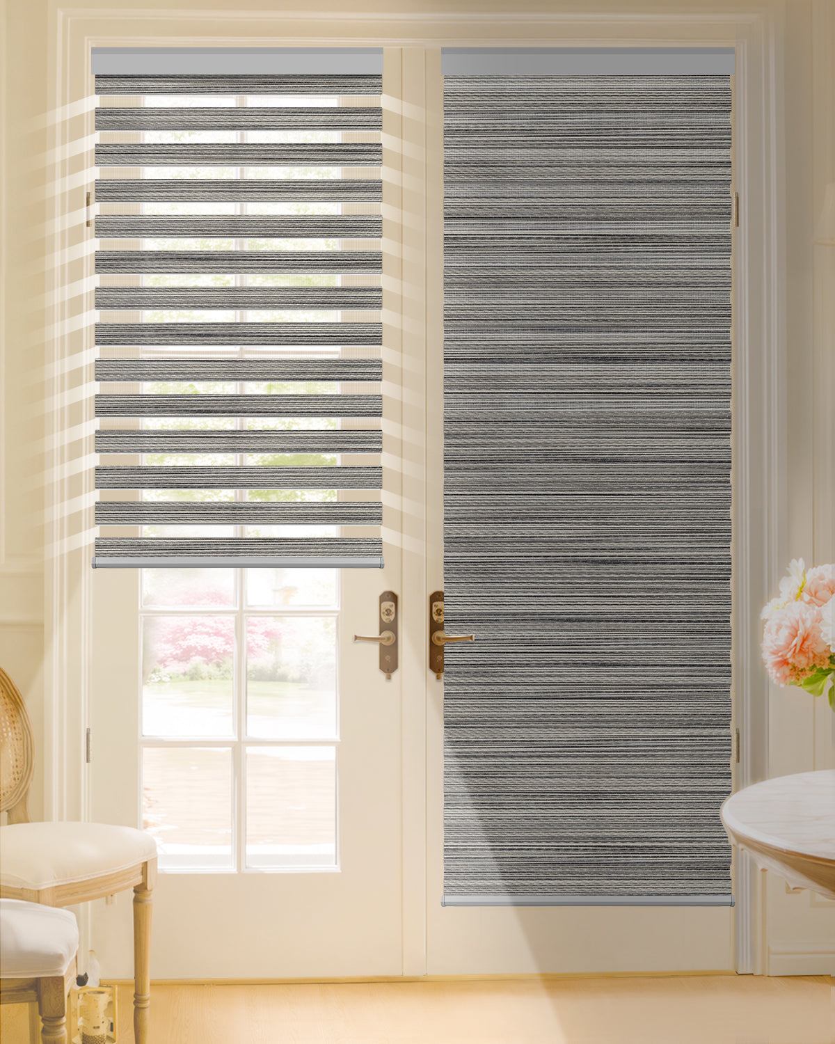 Smart Motorized Zebra Blinds