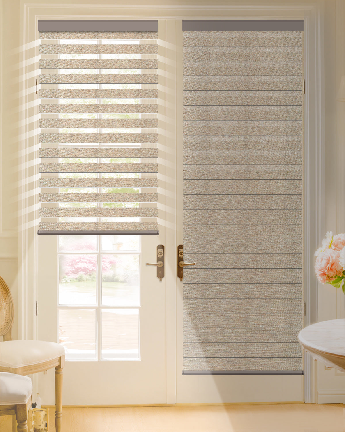 Smart Motorized Zebra Blinds