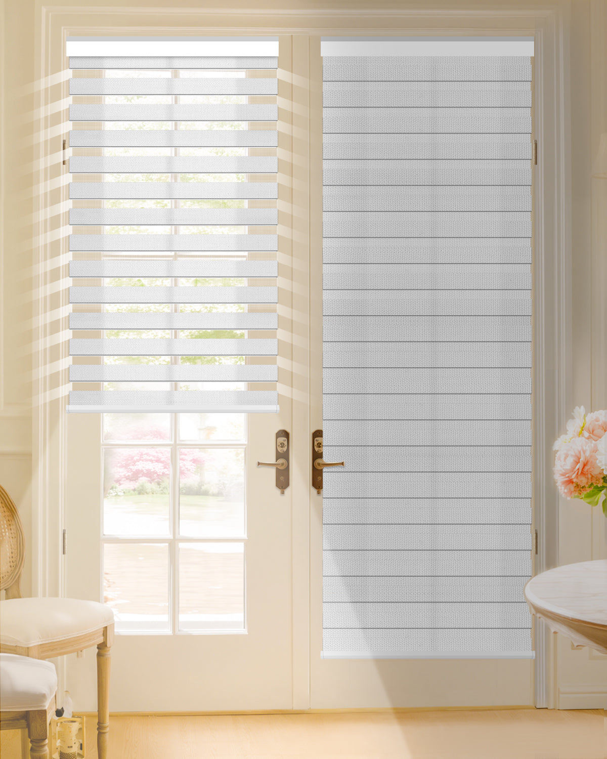 Smart Motorized Zebra Blinds
