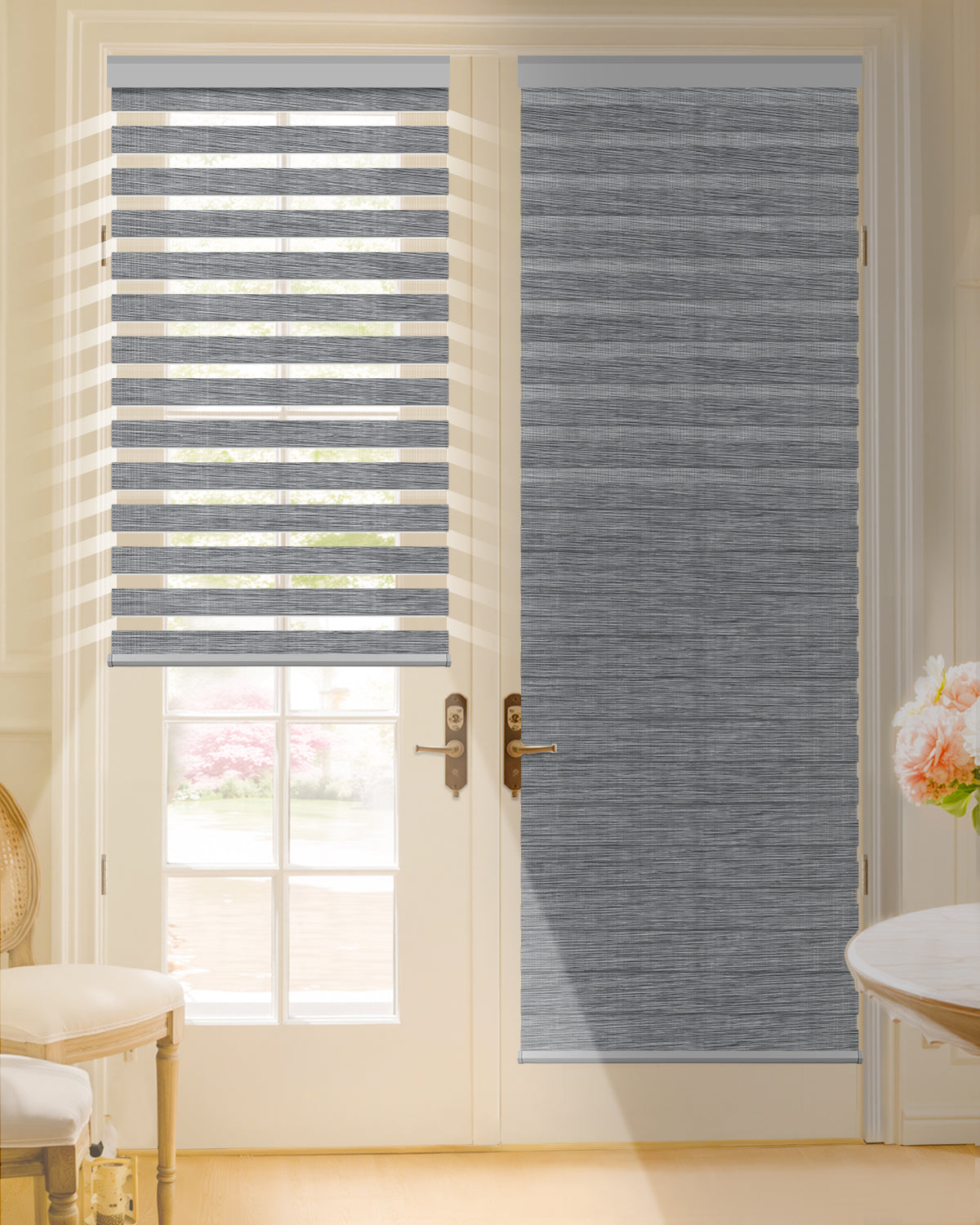 Smart Motorized Zebra Blinds