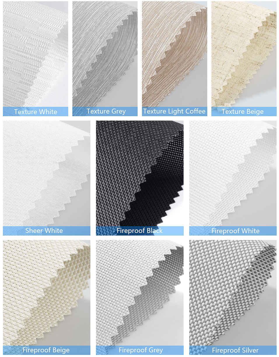 Light Filtering Roller Shade Fabric Samples