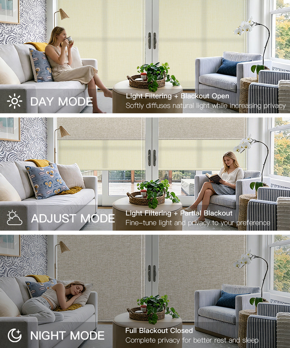 Manual Dual Roller Shades – Tokblind