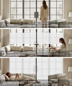 Motorized Day Night Cellular Shades – Sheer & Blackout/Light Filtering