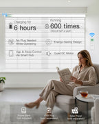 Smart Motorized Zebra Blinds