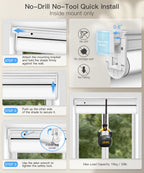 No-Drill Motorized Light Filtering Roller Shades