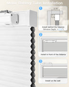 Motorized Blackout Cellular Shade - Room Darkening