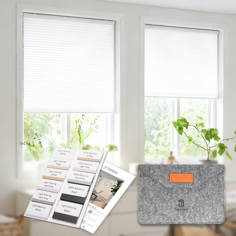 tontonページ Tokblind Motorized Cellular Shades – Energy-Efficient, Stylish
