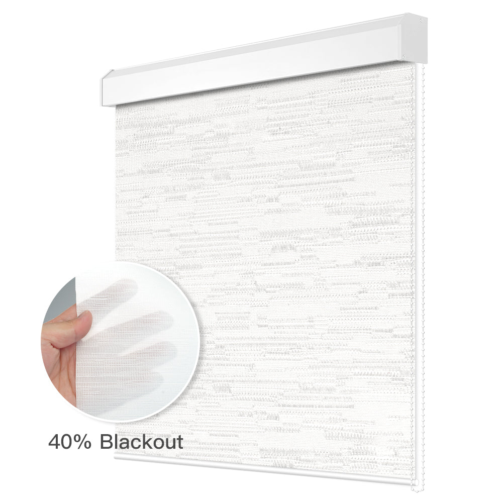 Manual Corded Light Filtering Roller Shade - Tokblind official