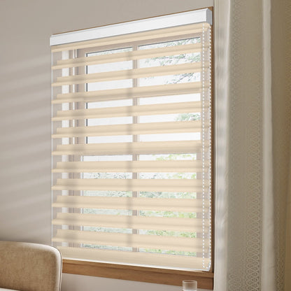 Manual Corded Light Filtering Shangri - La Sheer Shade - Tokblind official