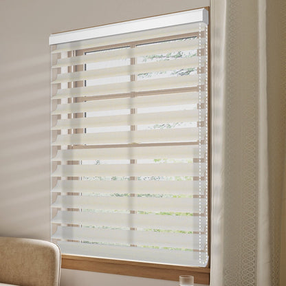 Manual Corded Light Filtering Shangri - La Sheer Shade - Tokblind official