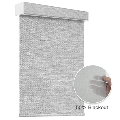Manual Light Filtering Cordless Roller Shades - Tokblind official