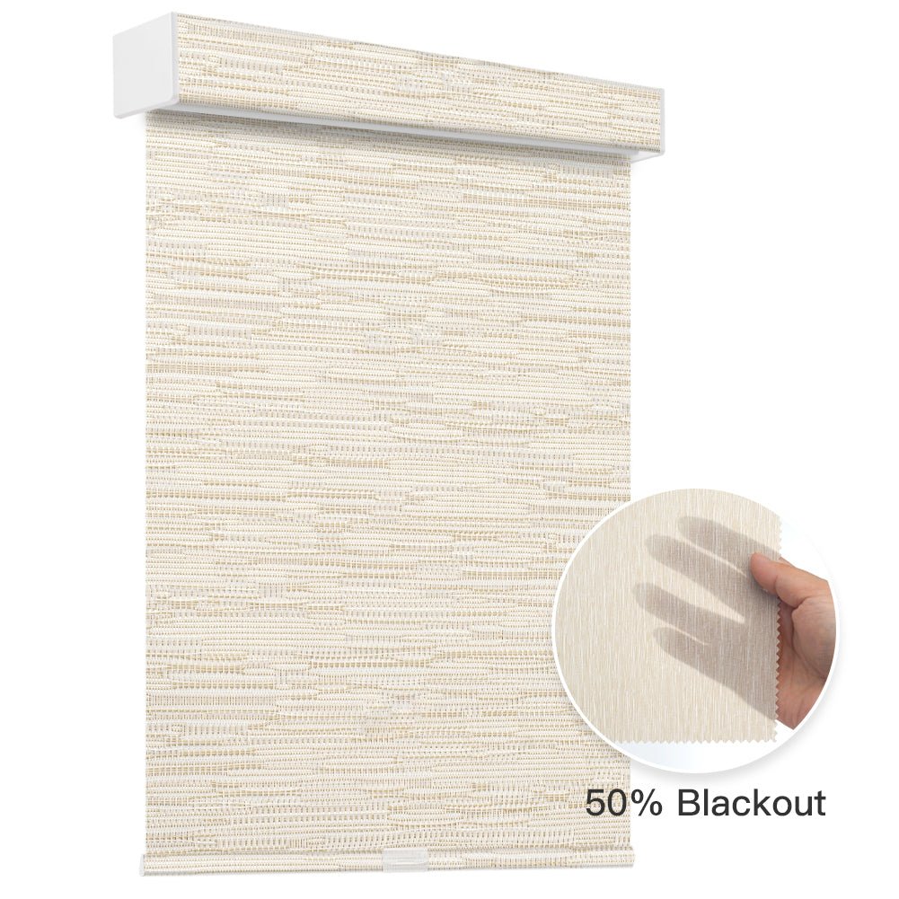Manual Light Filtering Cordless Roller Shades - Tokblind official