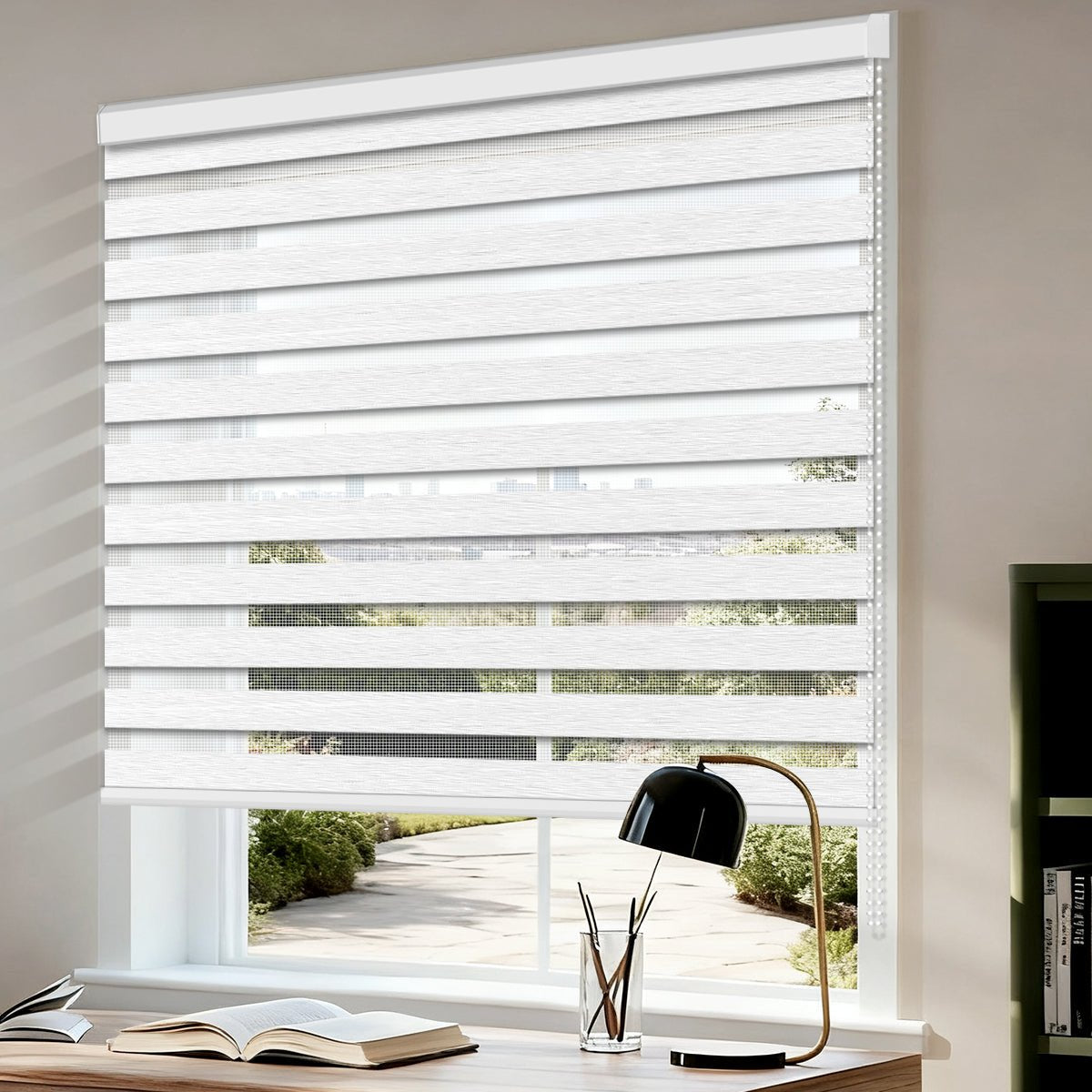 Manually Controlled Zebra Blinds - Tokblind official