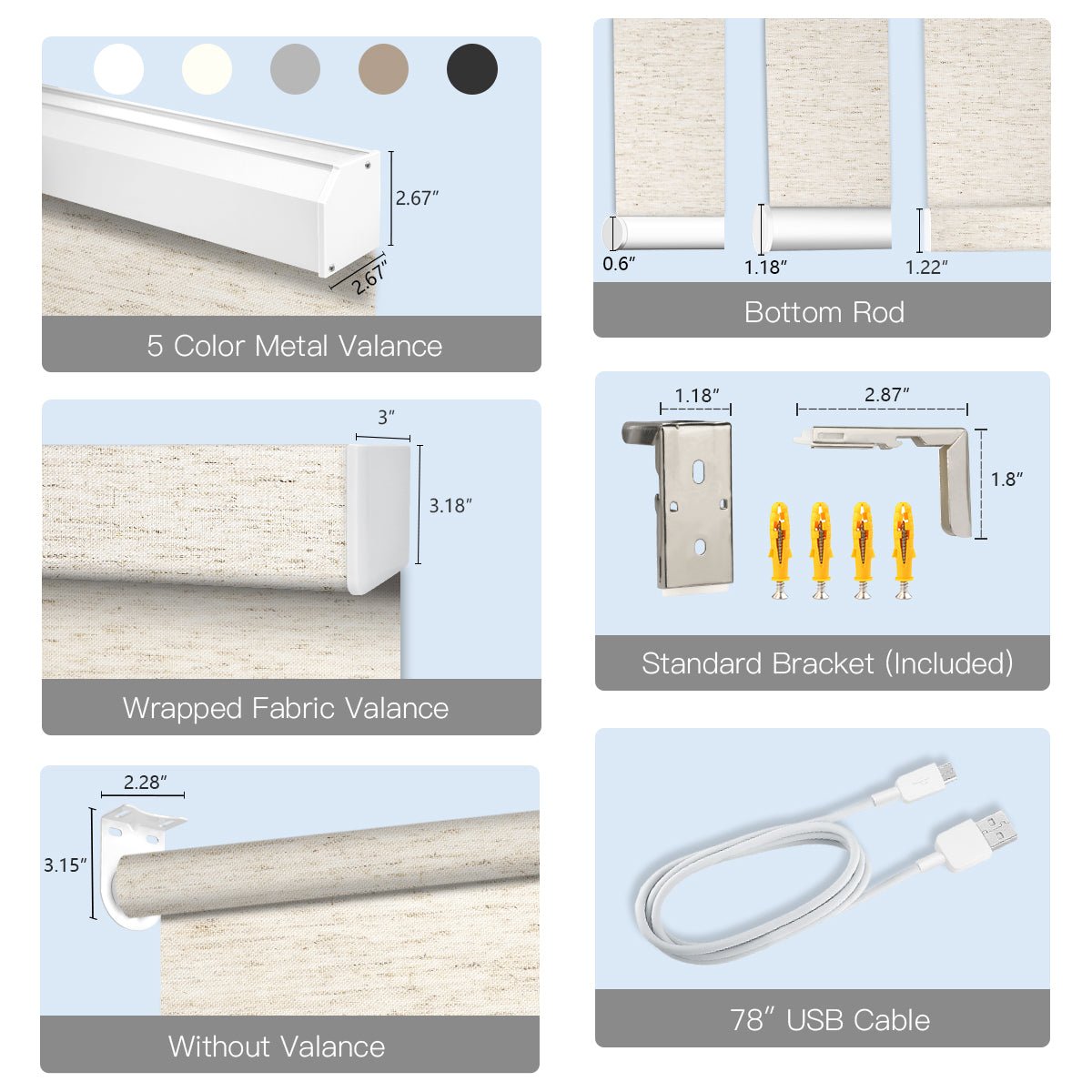 Motorized Blackout Roller Shade - Tokblind official