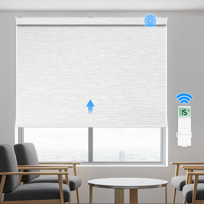 Motorized Blackout Roller Shade (Fabric Wrapped) - Tokblind official